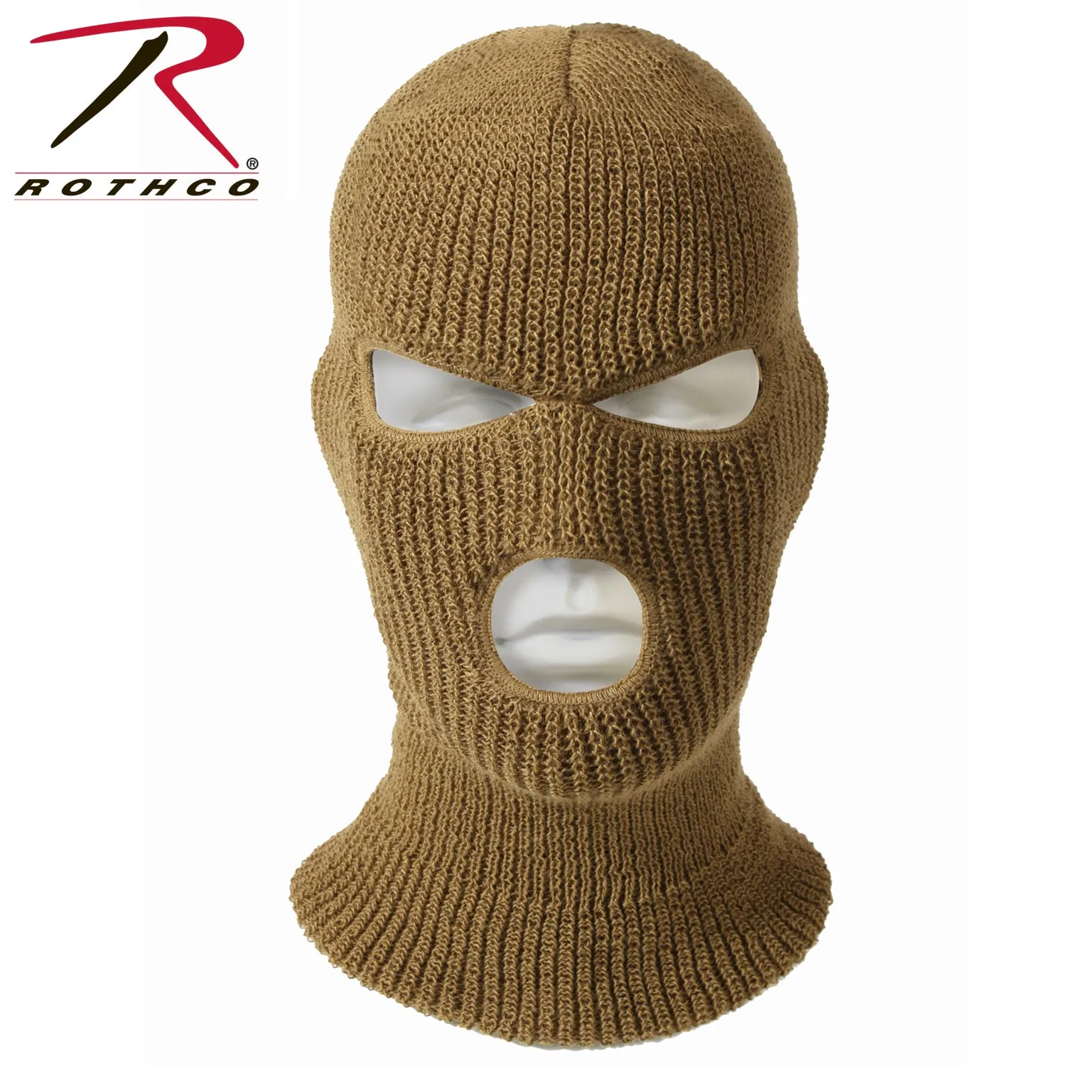 3 Hole Knit Face Mask