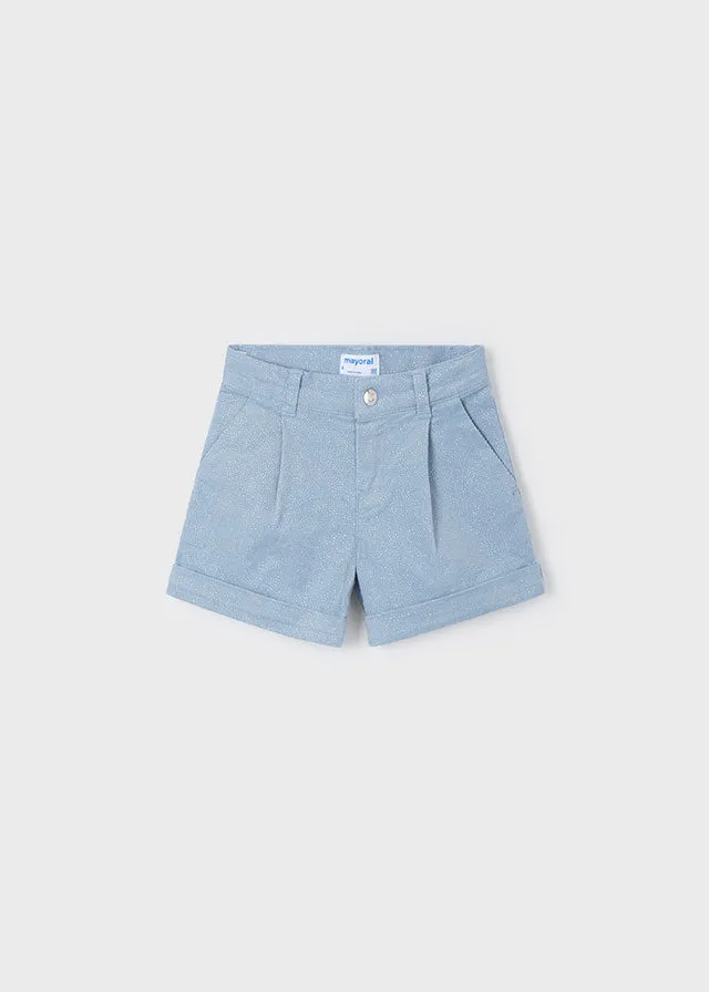 4219 Mayoral Glitter Shorts