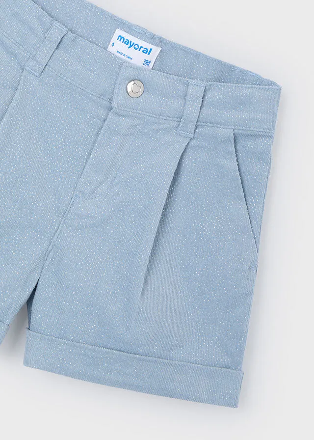 4219 Mayoral Glitter Shorts