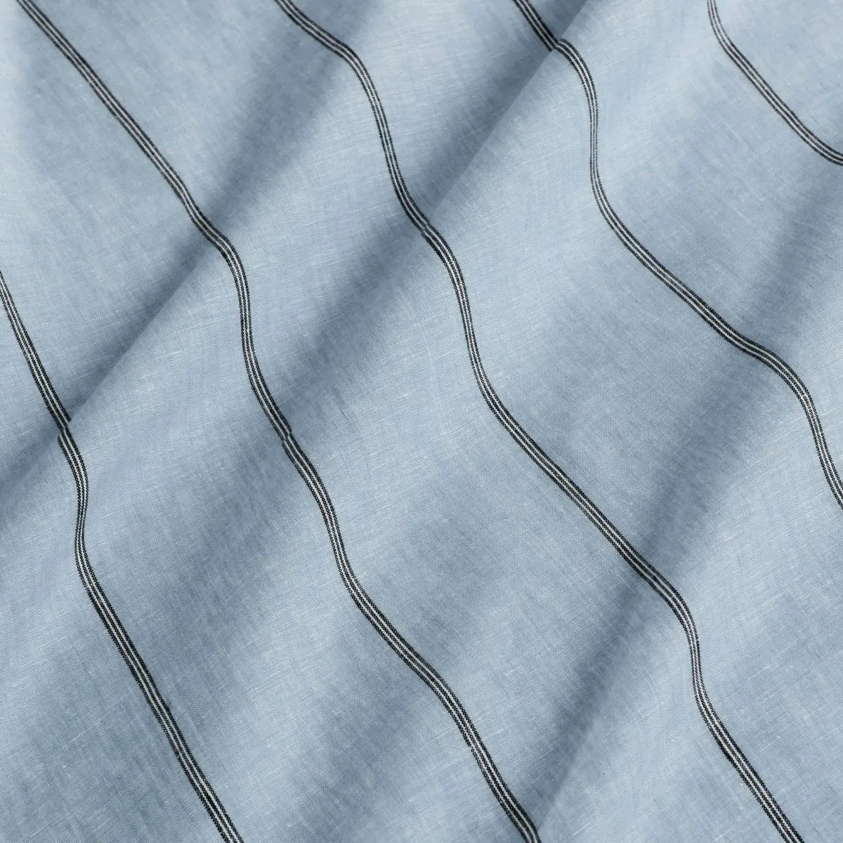 Abbotson Spa Stripe Linen Quilt Cover by Sheridan