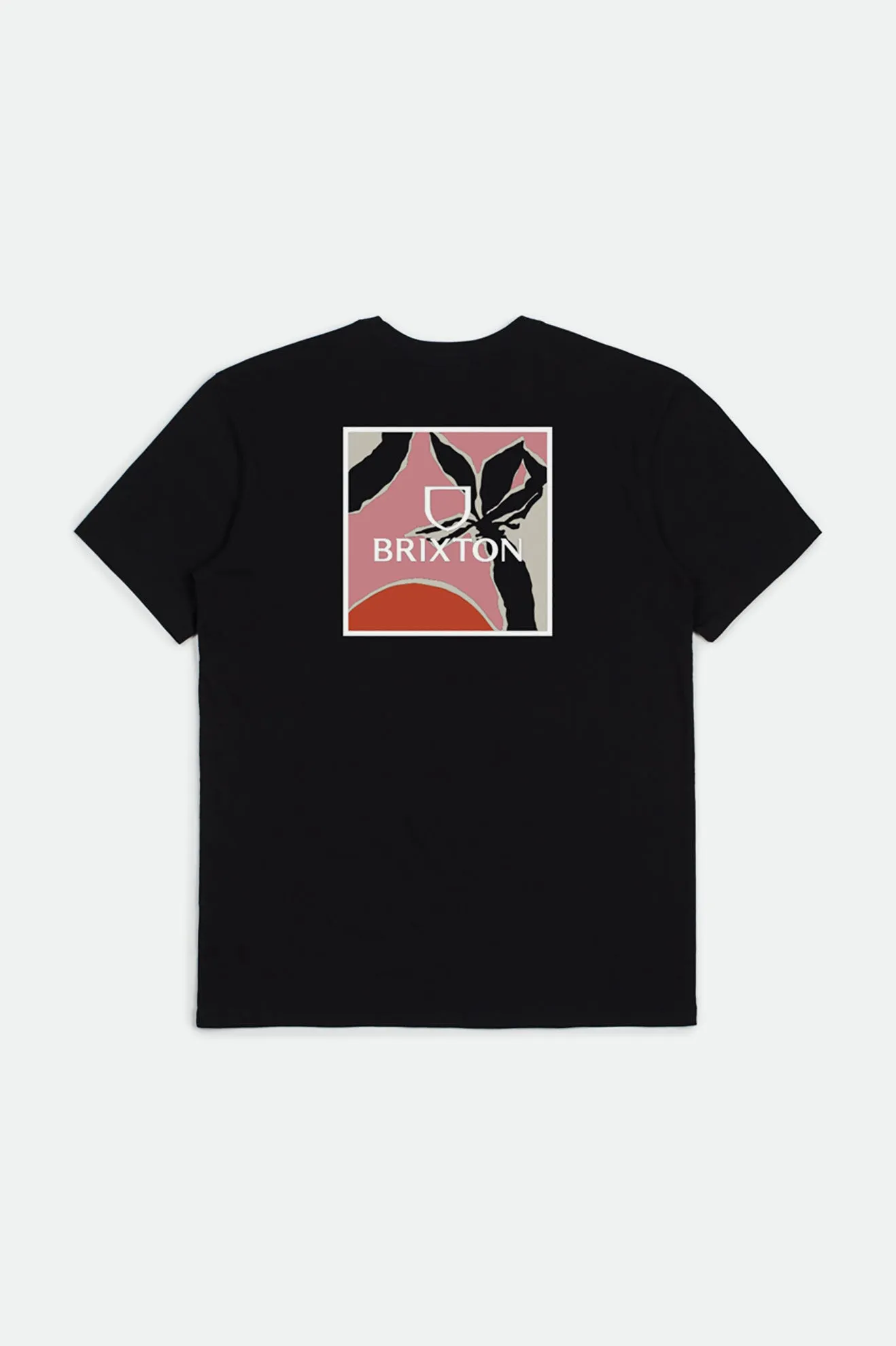 Alpha Square Sunset S/S Tailored Tee - Black