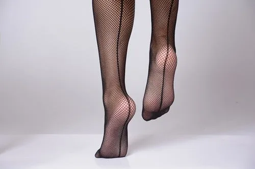 Amazing Seamed Fishnet Tights for Women