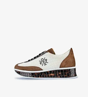 Antofalla Brown Suede & Karey Sneaker