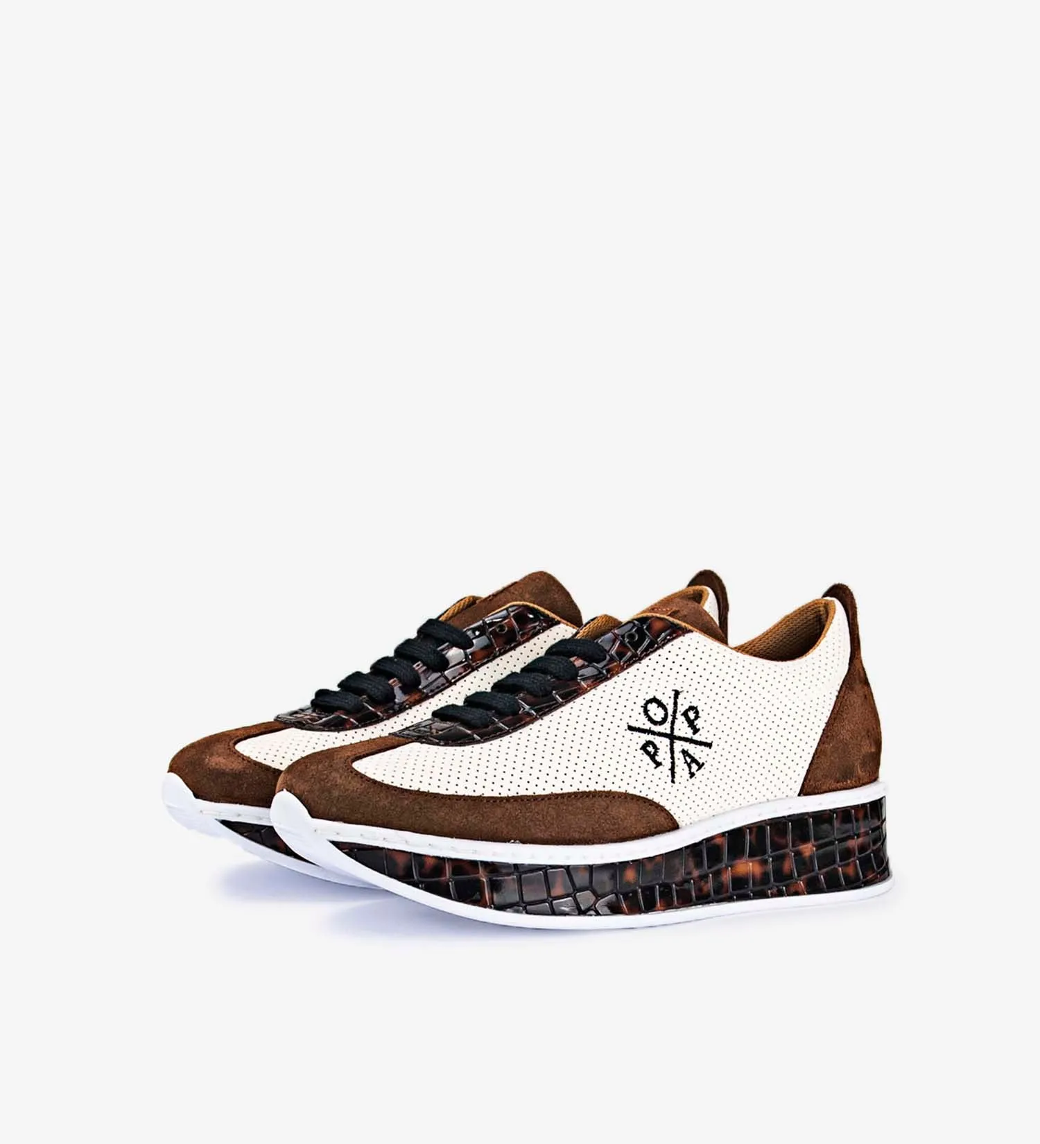 Antofalla Brown Suede & Karey Sneaker
