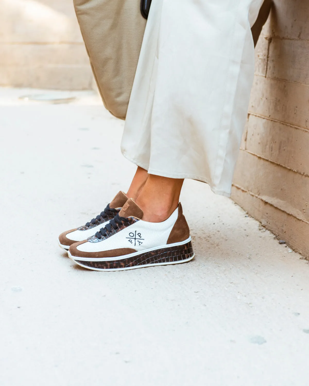 Antofalla Brown Suede & Karey Sneaker