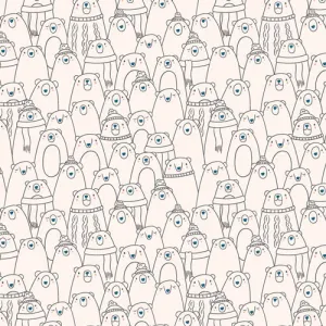 Artic Tale Capsule - Cozy Bears - AGF Studio - CAPAT12103 - Half Yard