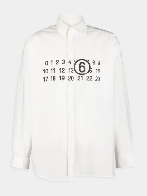 Asymmetric Numbered Shirt