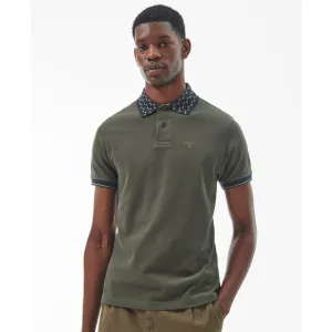 Barbour Middleham Tailored Polo Shirt Olive MML1332OL51