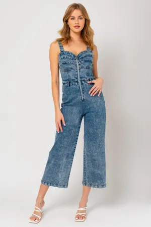 Betty Denim Jumpsuit