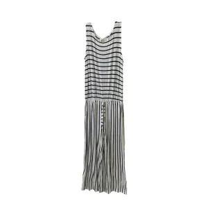 Black & White Jumpsuit By Zenana Outfitters, Size: L