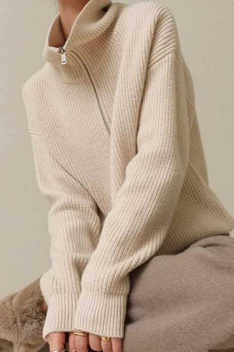 Brit & Boho™️ Leticia I Turtleneck Sweater