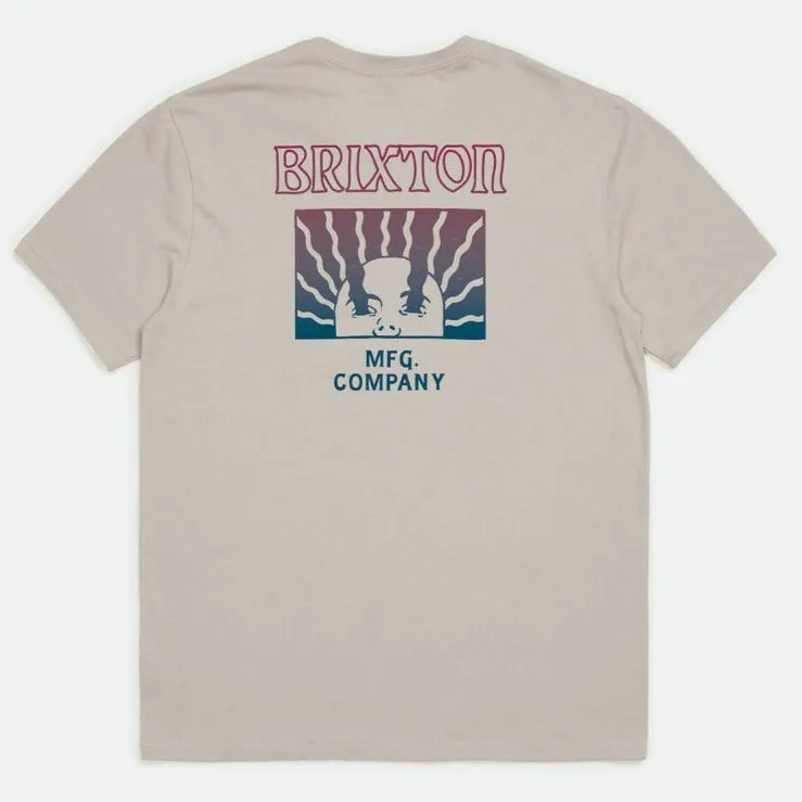 BRIXTON T-SHIRT HEED TLRT BEIGE