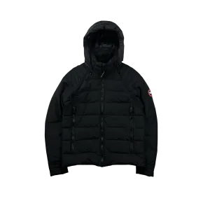 Canada Goose Black Premium Down Hybridge Base Puffer Jacket - Medium
