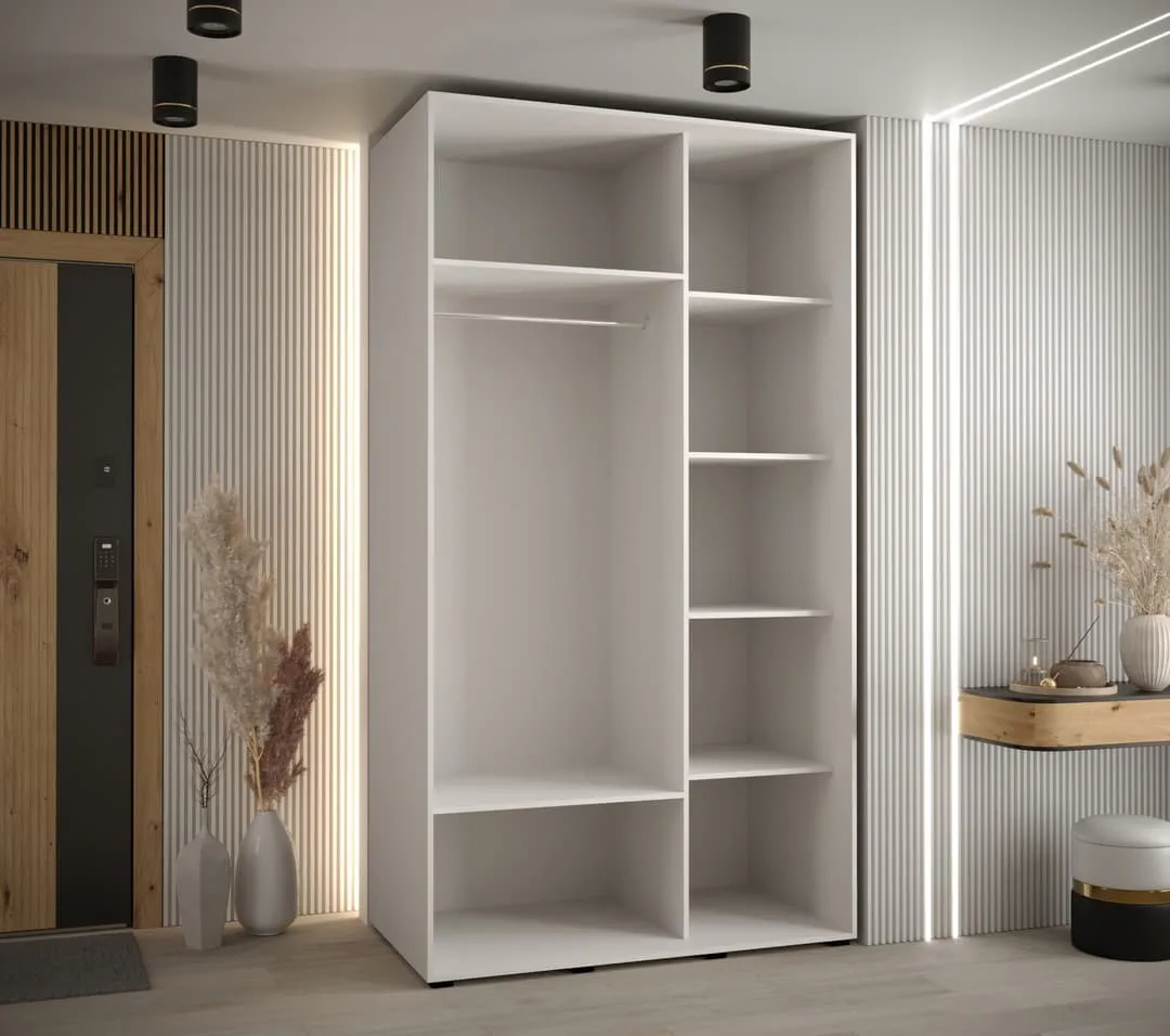 Cannes XII Sliding Door Wardrobe 140cm