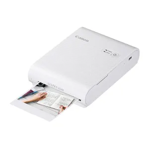 Canon Selphy QX10-W Photo Printer, White