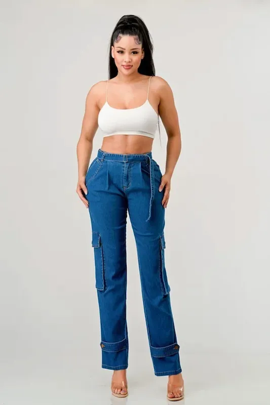 Cargo Pant with Belt