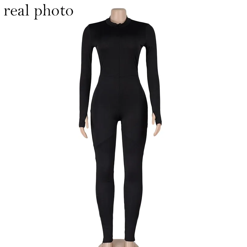 Casual Fitness Sporty Rompers Womens Jumpsuits