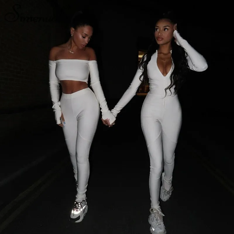 Casual Fitness Sporty Rompers Womens Jumpsuits
