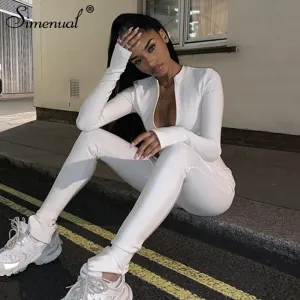 Casual Fitness Sporty Rompers Womens Jumpsuits
