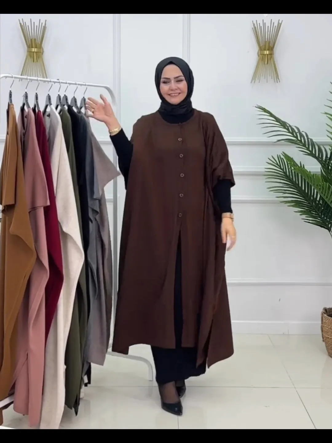 Ch # 520 Chakoor FrostFlow Flared Fleece Top