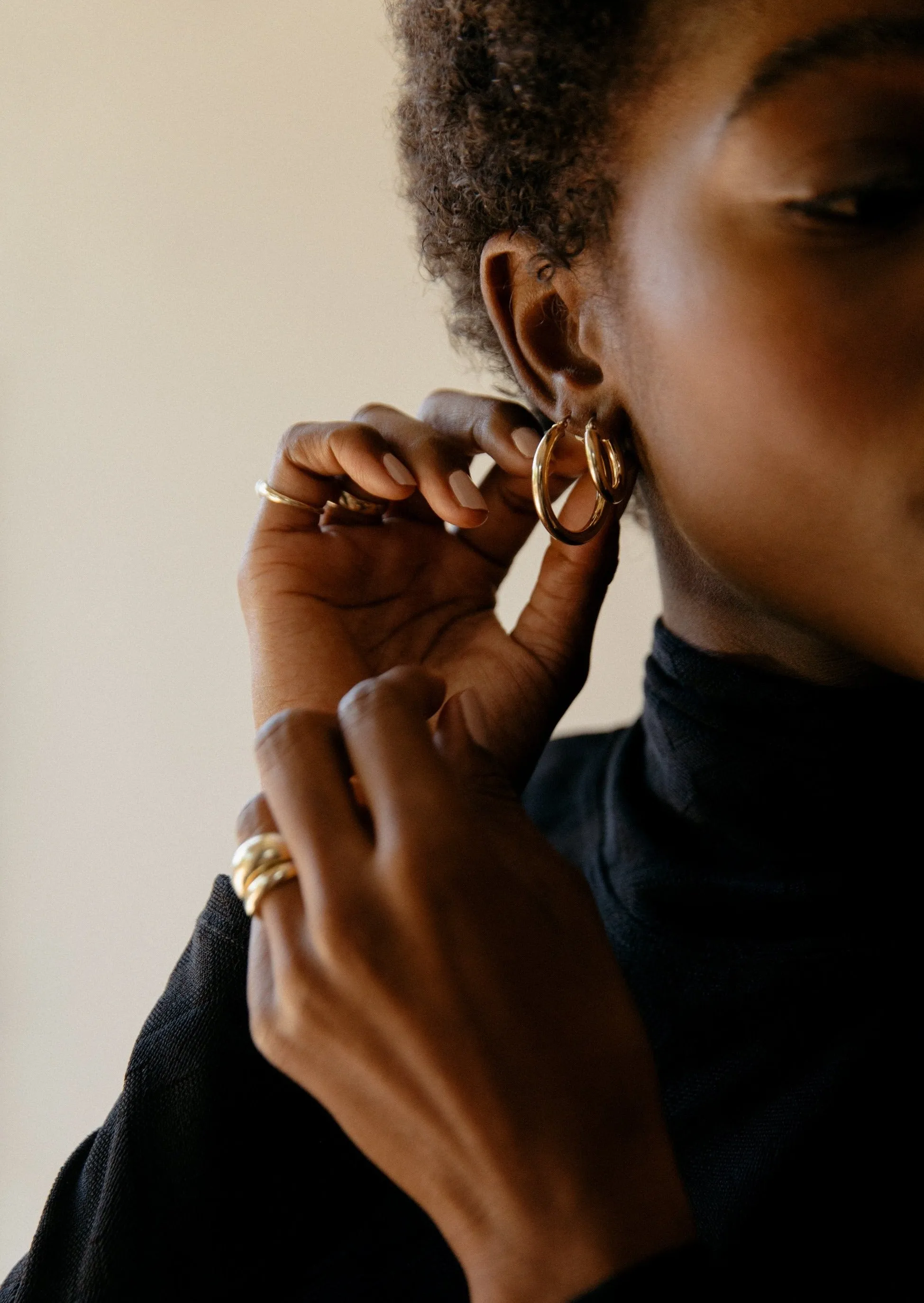 Classic Hoop Earrings Small