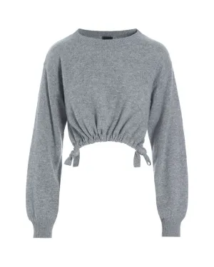 Cloud Cashmere Crop | Grey