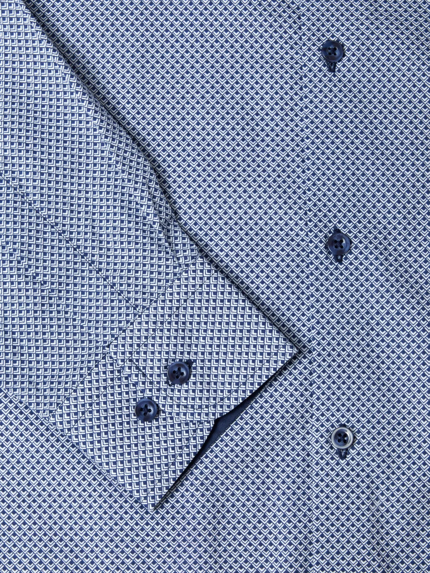 Daniel Grahame Long Sleeve Casual Shirt - Navy