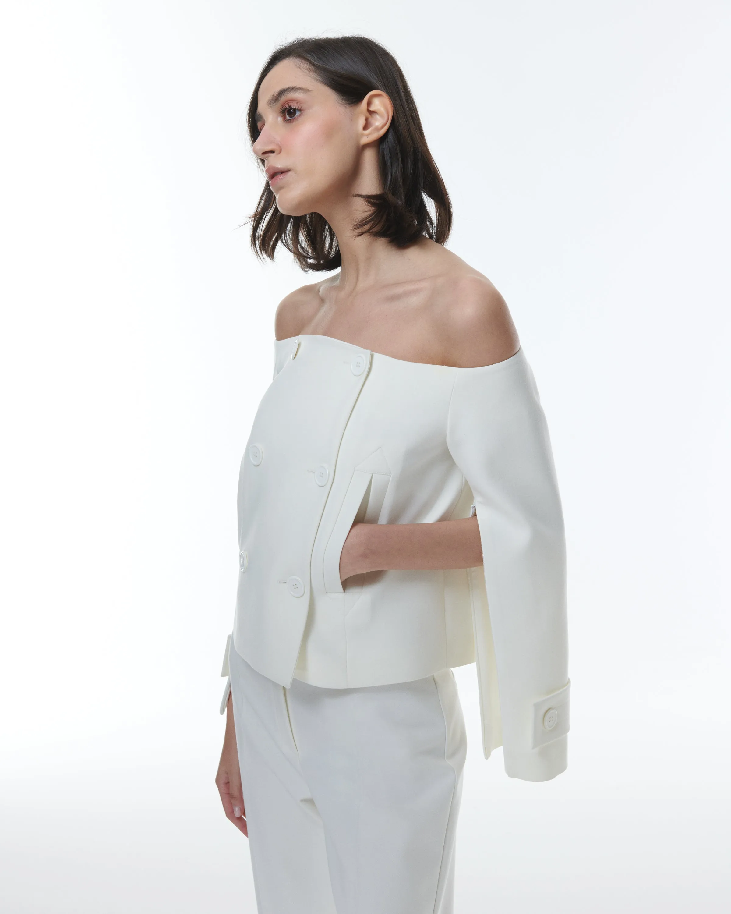 Daphne Off-Shoulder Jacket