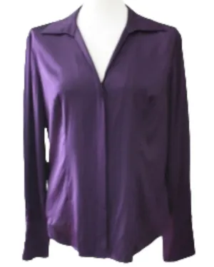 Dark Winter Sangria Blouse
