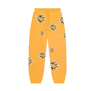 Denim Tears x Cactus Plant Flea Market Cactus Tears Wreath Sweatpants 'Yellow'