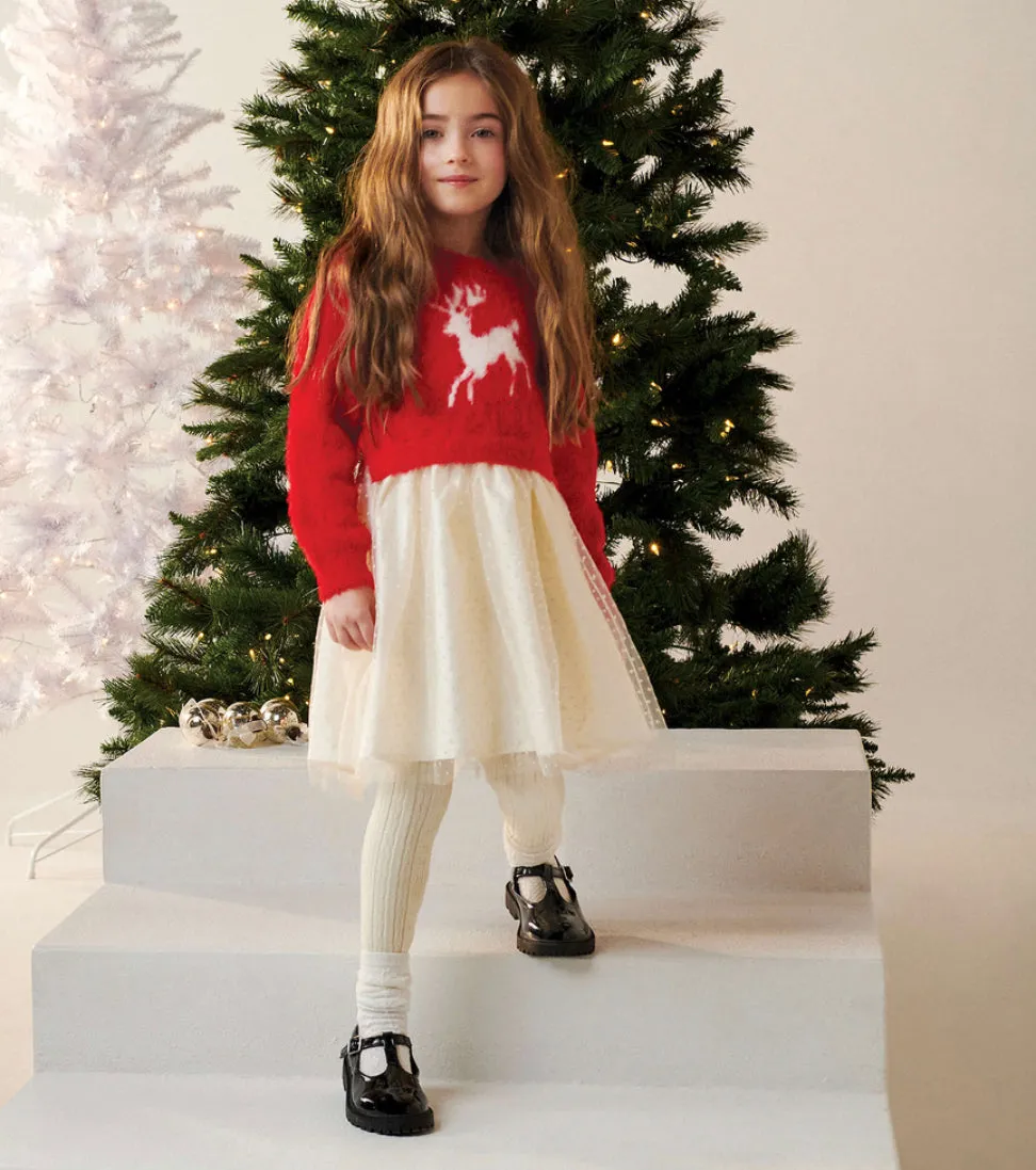 Dress - Hatley Kids Holideer Mix Media Dress