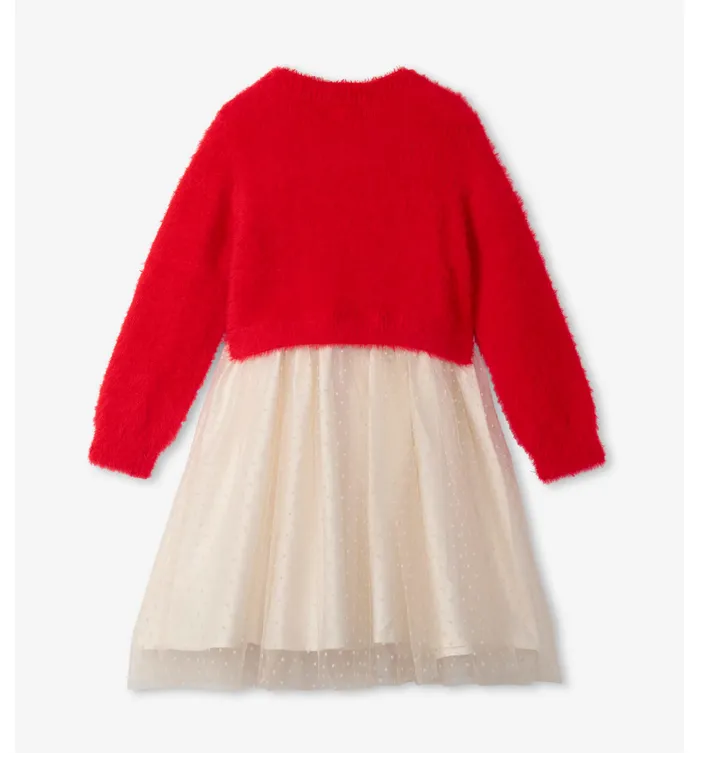 Dress - Hatley Kids Holideer Mix Media Dress