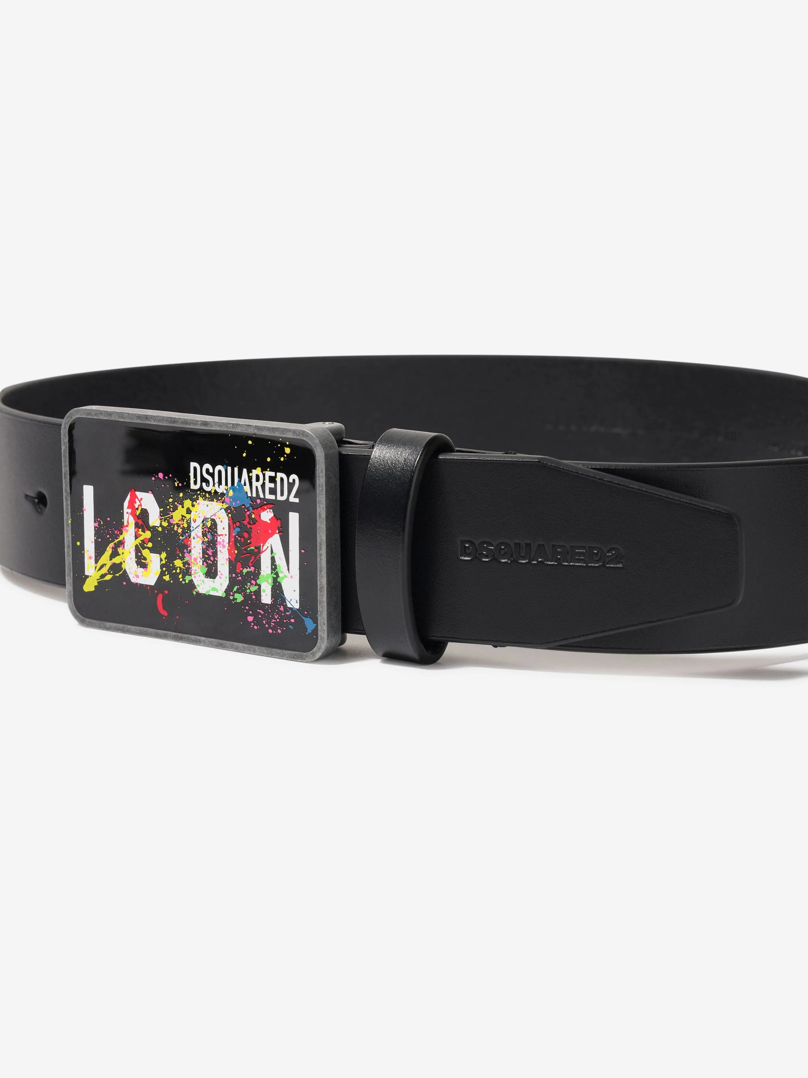 Dsquared2 Kids Paint Splatter Icon Belt
