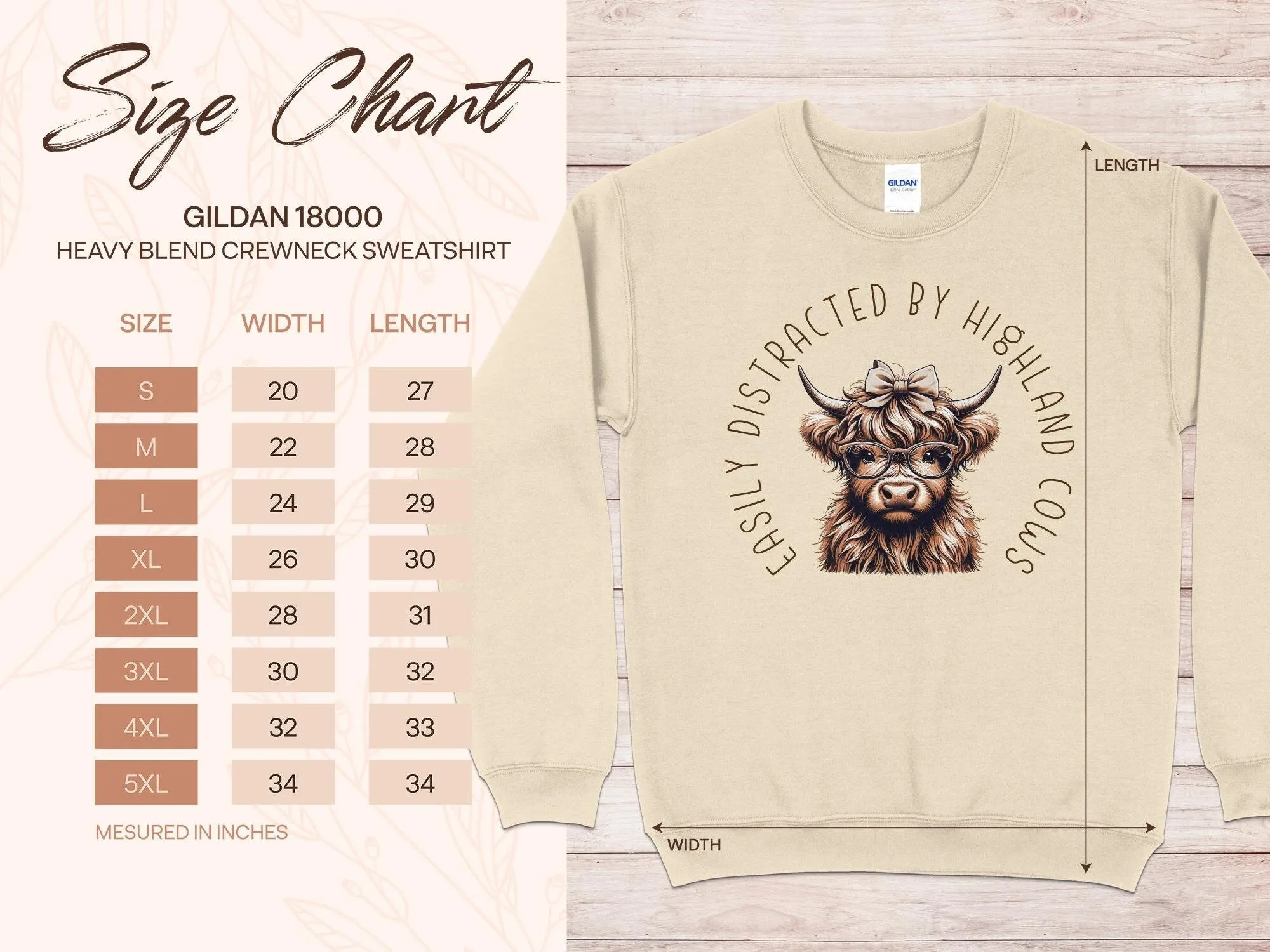 Easily Distracted by Highland Cow Shirt, Easily Distracted Cows, Cute Farm Animal Graphic Tee, Funny Cow T-Shirt, Humorous Saying Sweatshirt