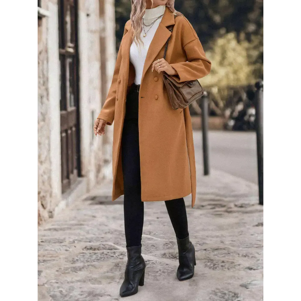 Elevate Your Wardrobe with the Perfee Luxurious Tie Waist Coat