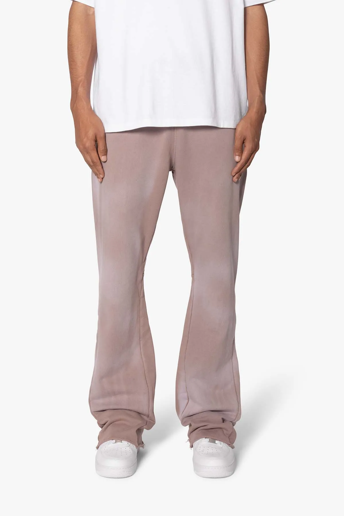 Faded Bootcut Sweatpants 2 Pack - Washed Black/Washed Mauve