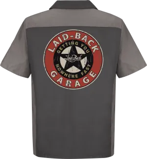 Garage Star 2-Tone Mechanic Shirt