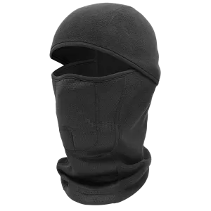 Global Glove & Safety WL320SE Bullhead Safety™ Winter Liners Black, Shoulder Length, Self-Extinguishing, Hinged Thermal Balaclava