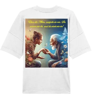 Goethe - Ehre die Alten - Organic Oversize Shirt