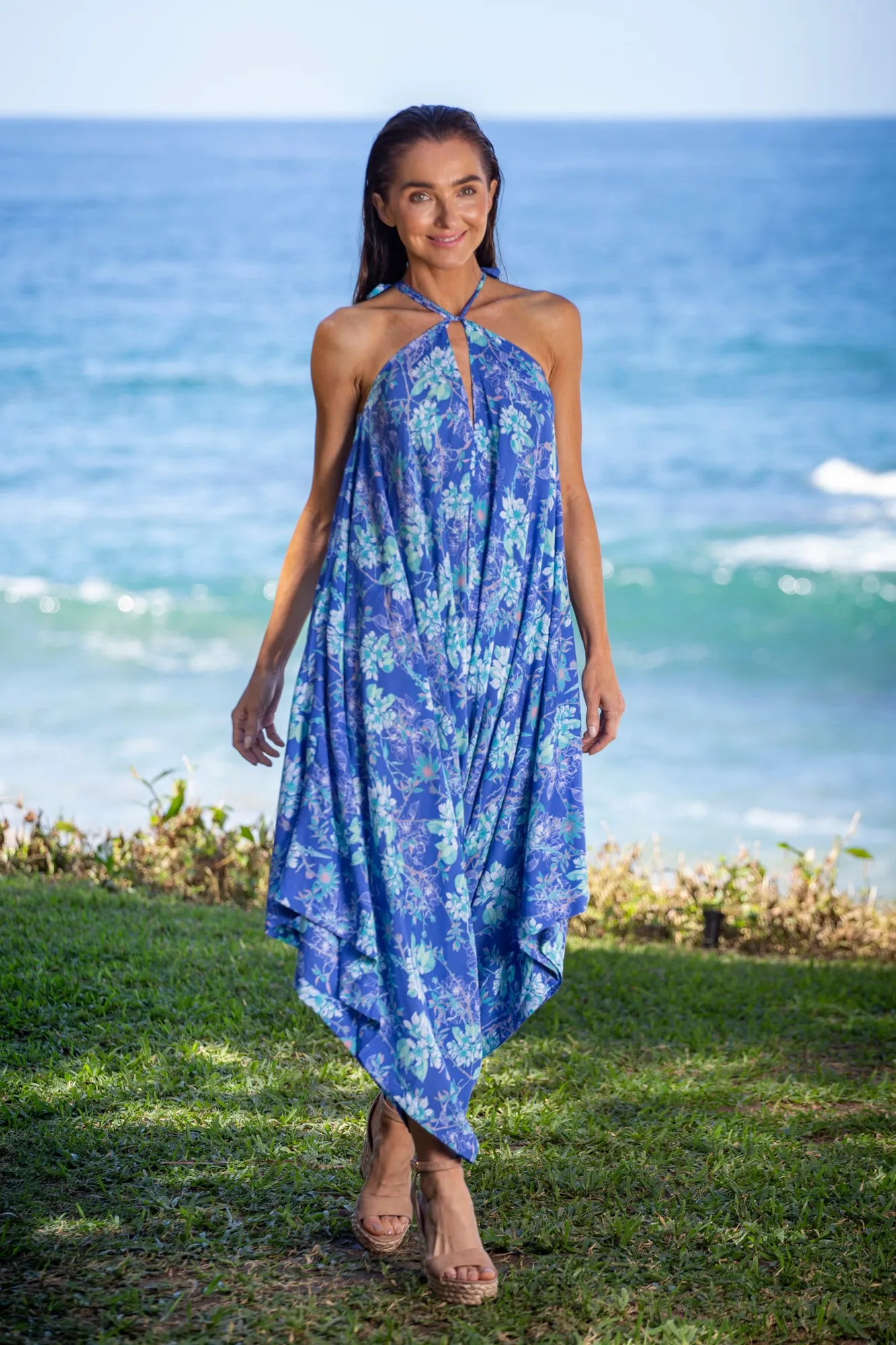 Gypsy Jumpsuit in Premium Laucala Blue
