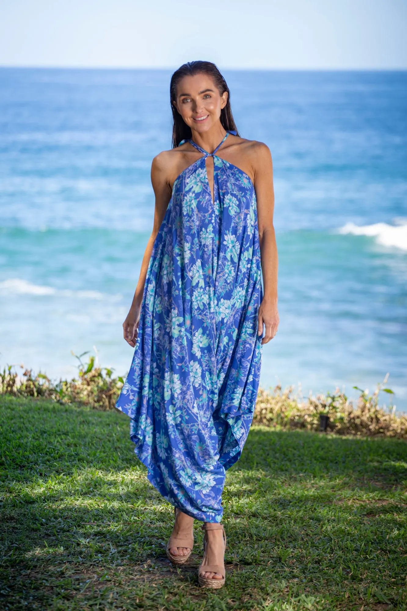 Gypsy Jumpsuit in Premium Laucala Blue