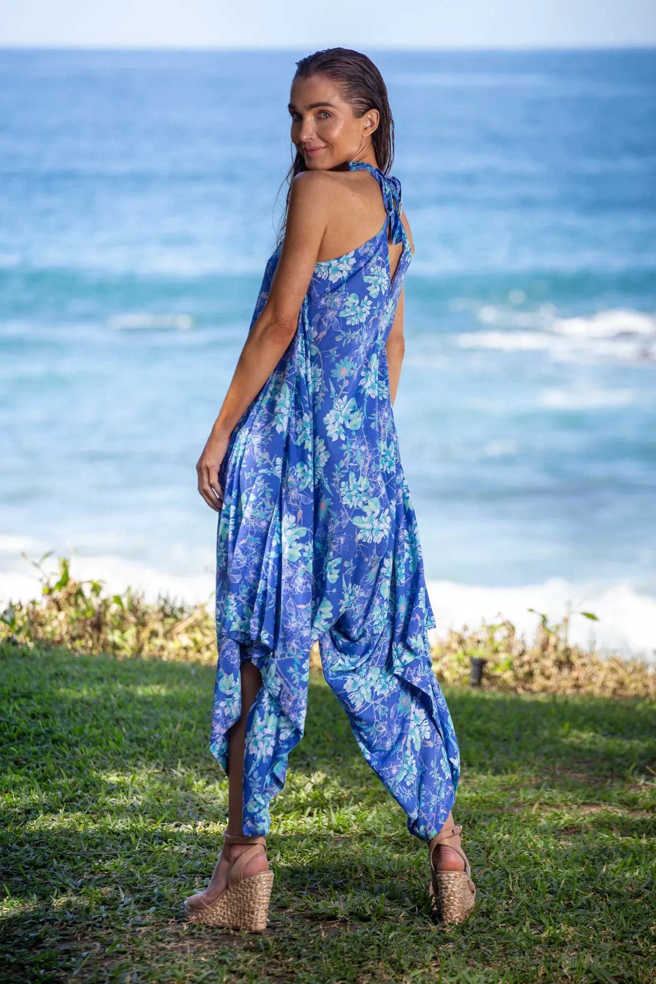 Gypsy Jumpsuit in Premium Laucala Blue