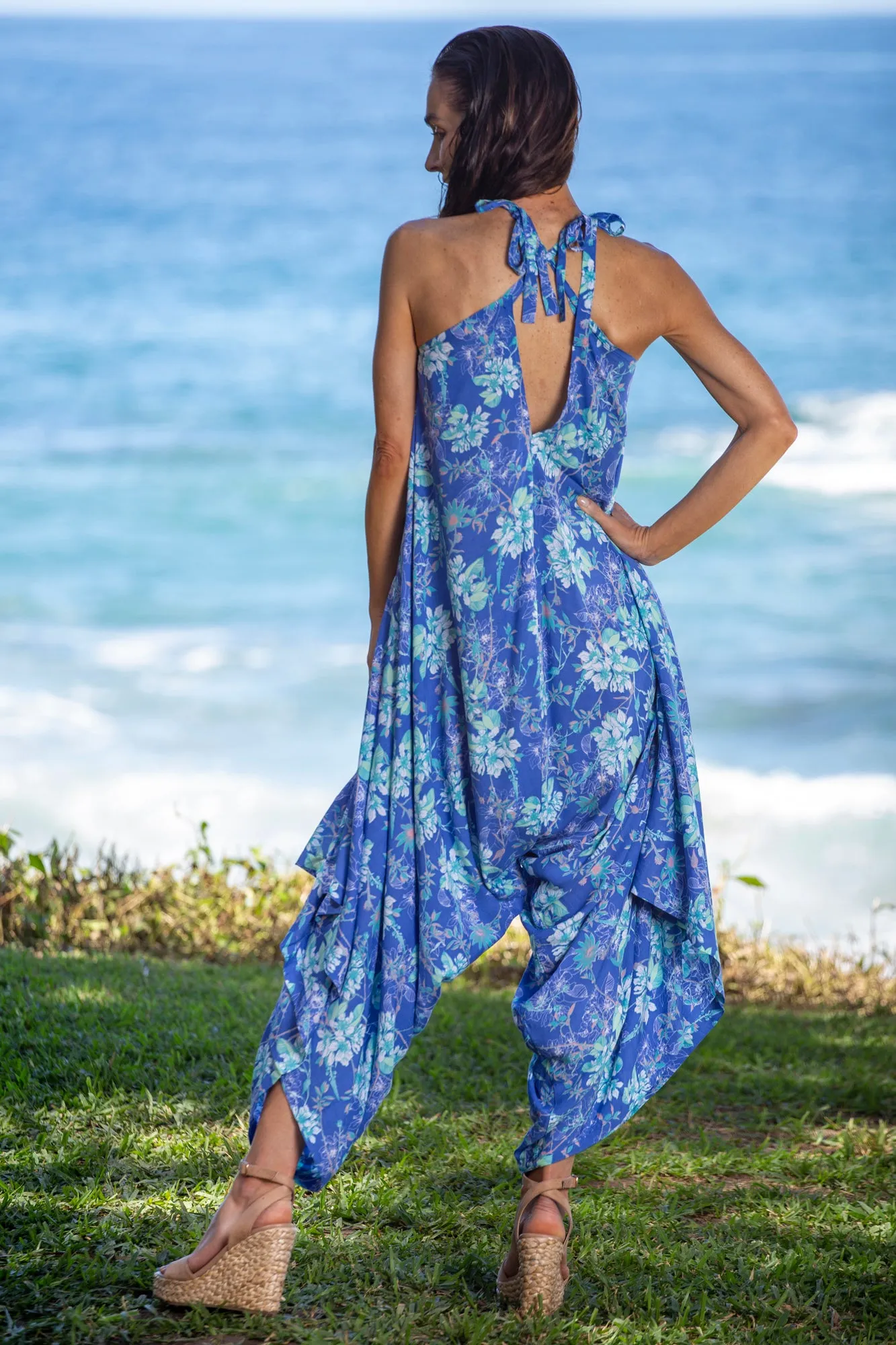Gypsy Jumpsuit in Premium Laucala Blue