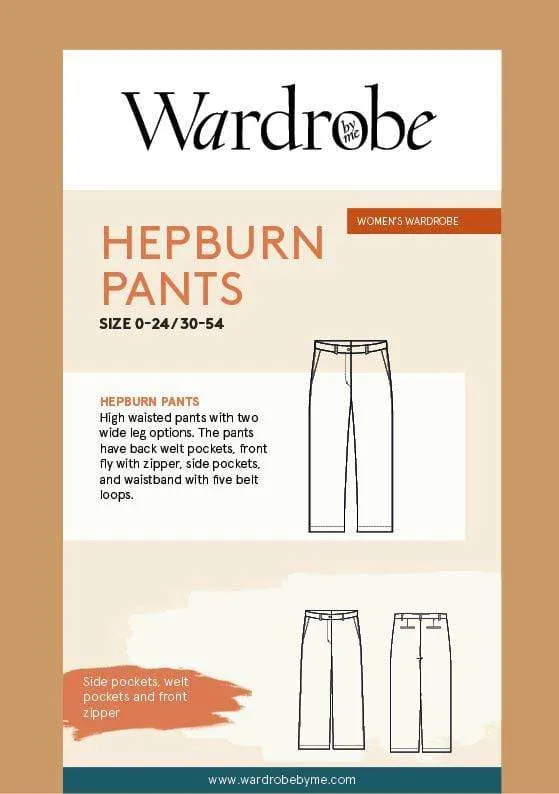 Hepburn Pants - Wardrobe by Me