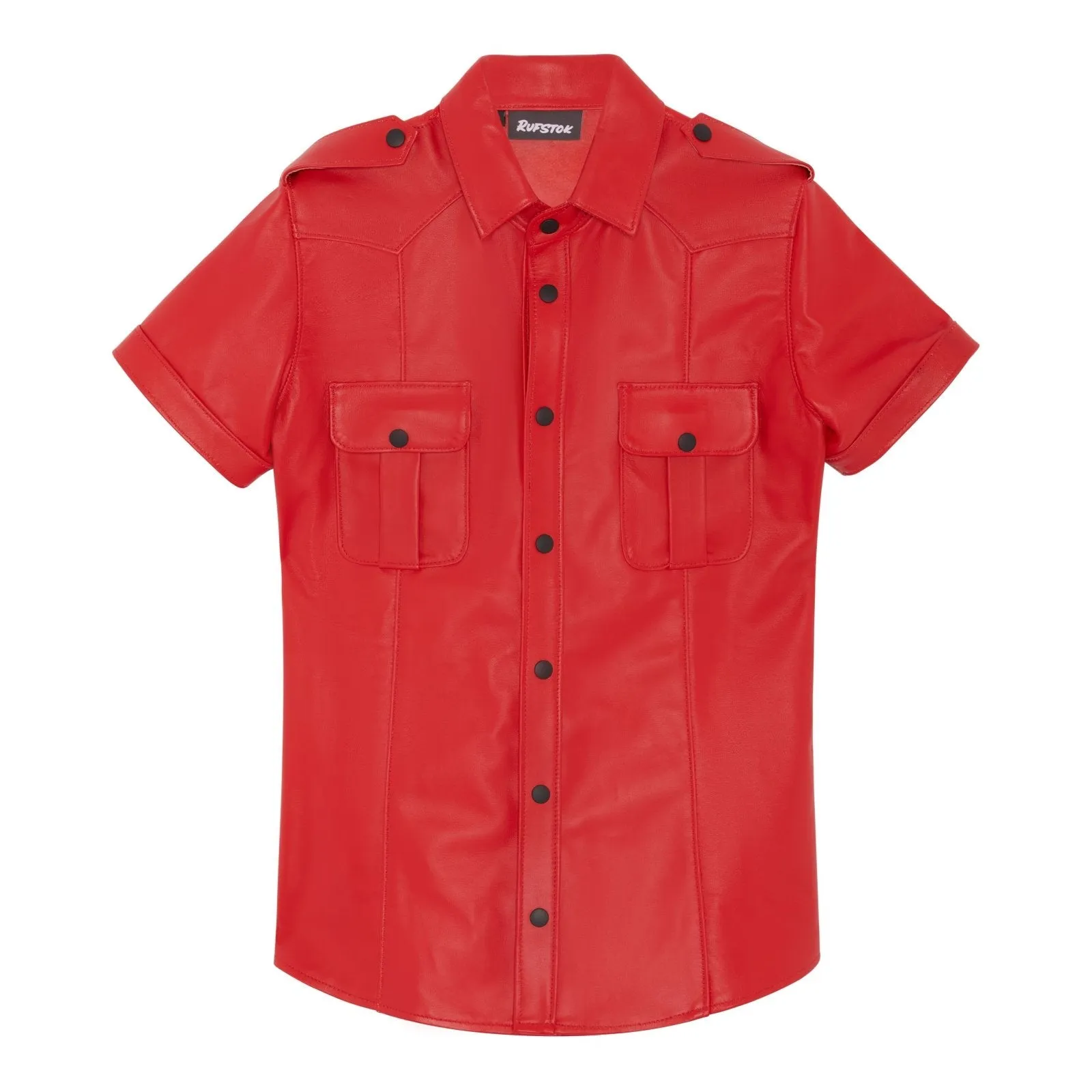Huxley Leather Shirt // Made to order