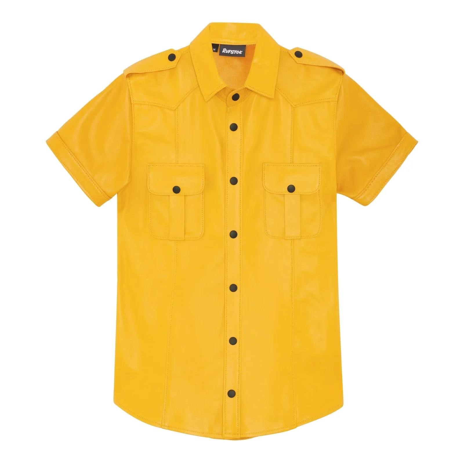 Huxley Leather Shirt // Made to order
