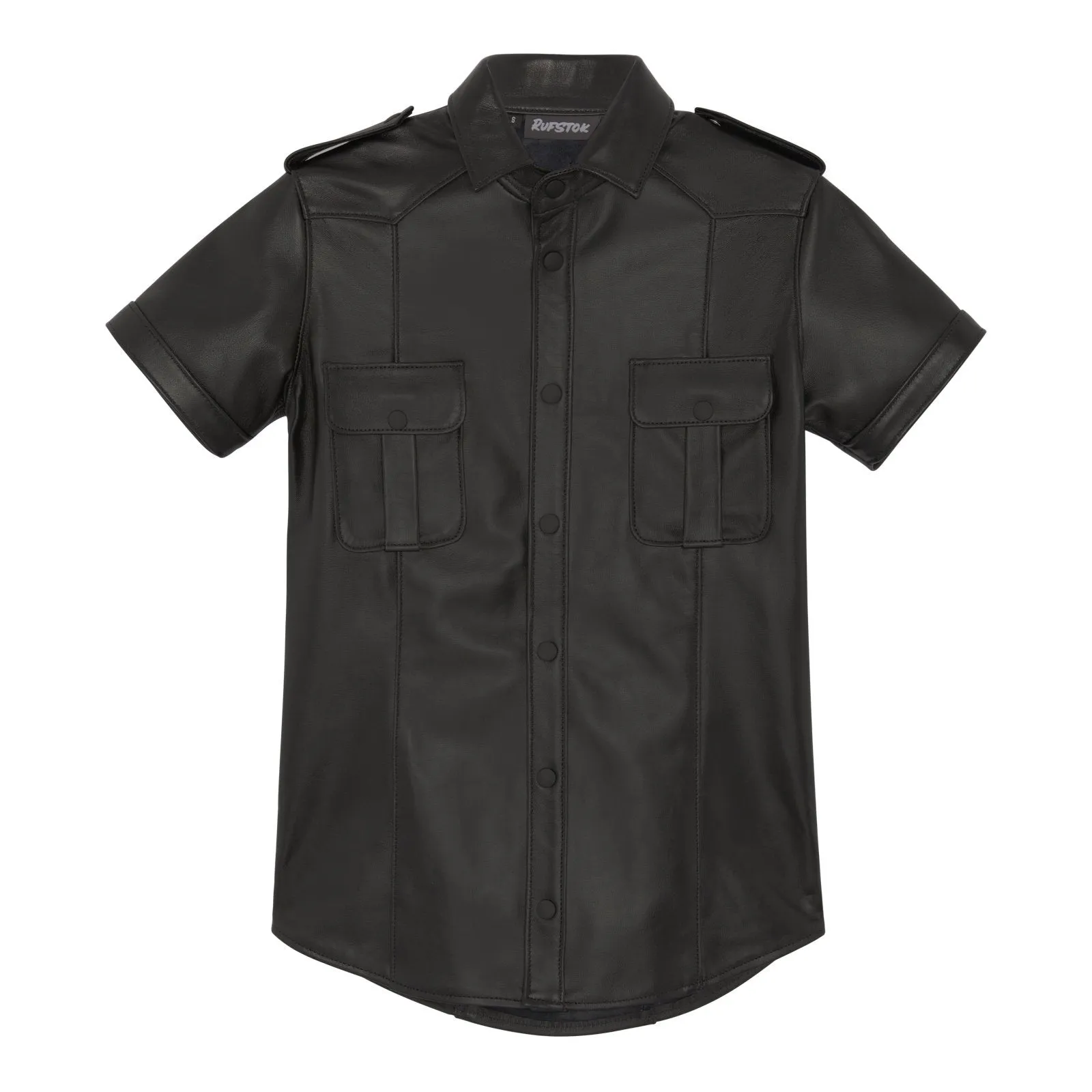 Huxley Leather Shirt // Made to order