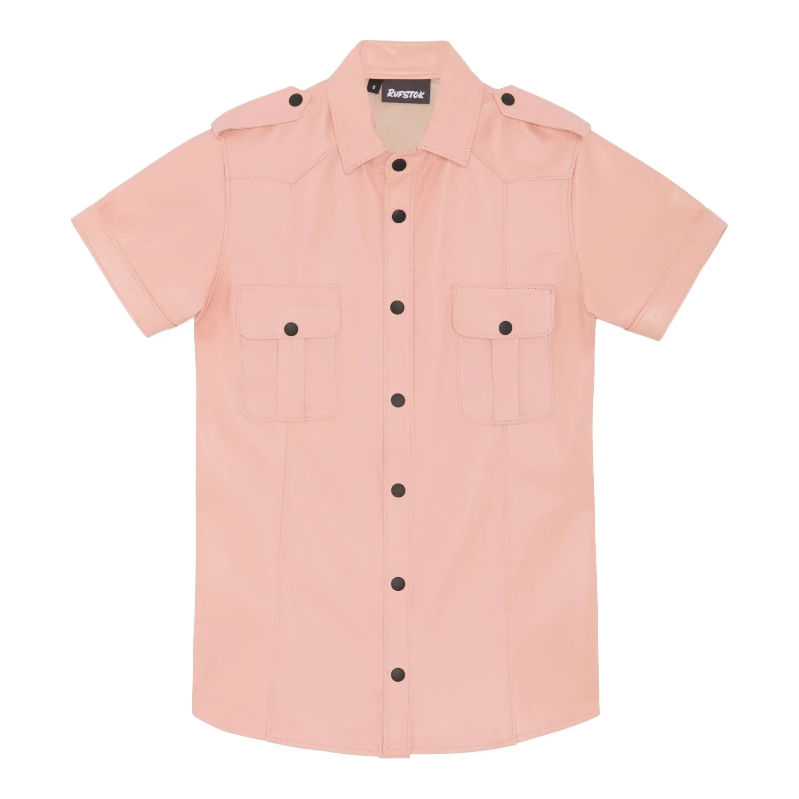 Huxley Leather Shirt // Made to order