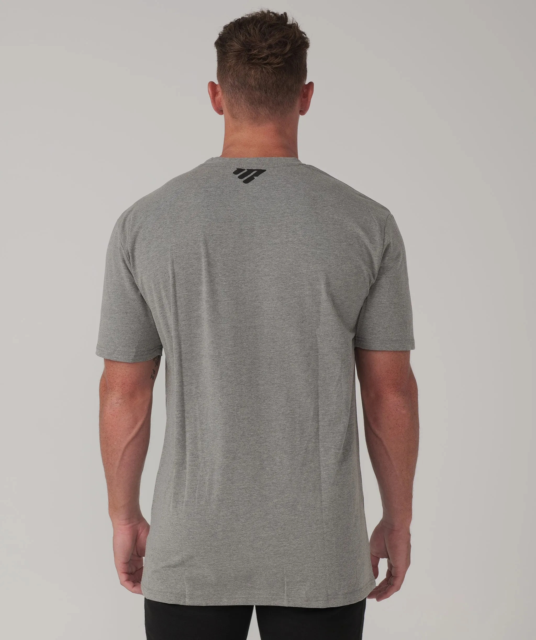 Iconic Block Tee Grey
