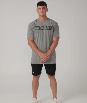 Iconic Block Tee Grey